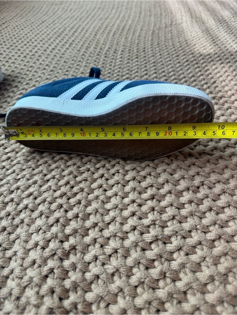 Adidas Gazelle in Blue and White Suede Size Mens 4.5
